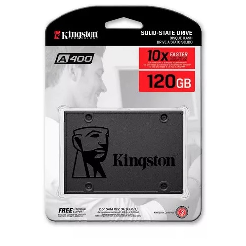 DISCOS SOLIDOS SSD SATA Kingston A400 120gb