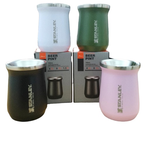 MATE STANLEY 160 ML BEER PINTS  Modelo Clasico Colores Variados