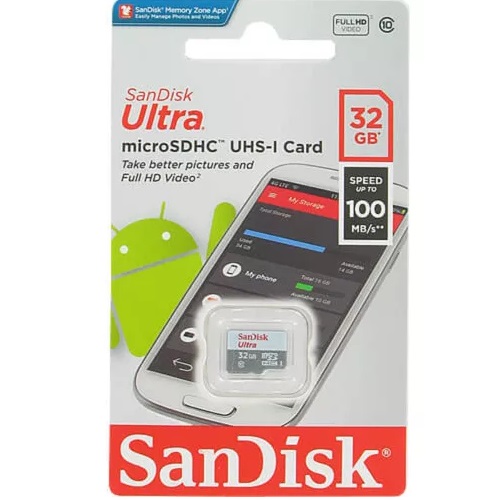 MEMORIA MICRO SD 32 GB SANDISK ORIGINAL 32 GB