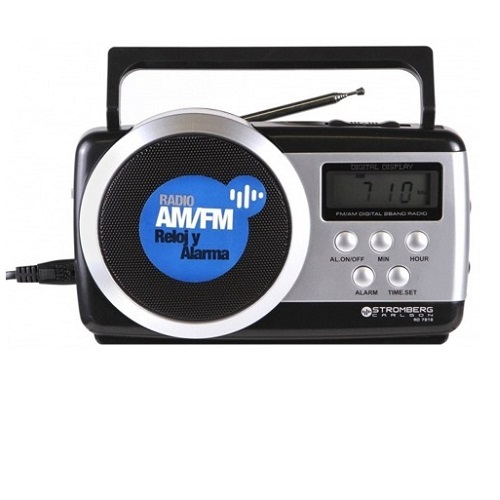 RADIO DIGITAL STROMBERG AM/FM ALTA CALIDAD MODL 7818