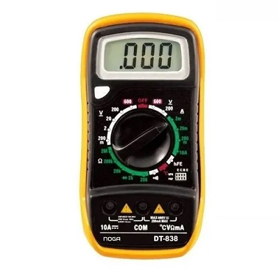 Tester Digital Multimetro Buzzer Temperatura Noga Dt838