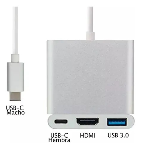 Adaptador TC a USB TC HDMI Y USB CQT-D12