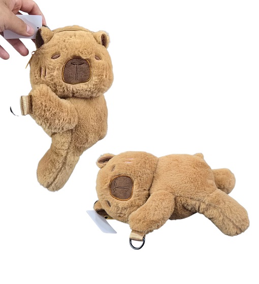 Cartera Peluche Capybara