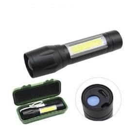 Linterna gg851 Recargable con Luz Cob Lateral en estuche