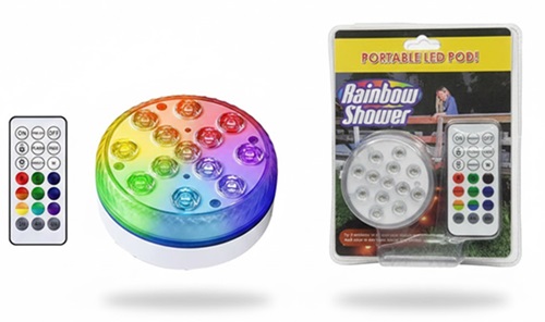 Luz RGB para Piletas, Jardines