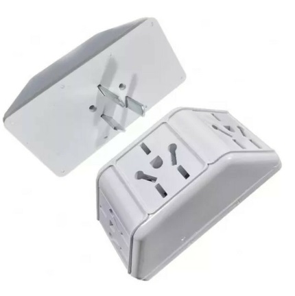 Adaptador cc ElÃ©ctrico 1 toma a 3 tomas multifichasÂ 