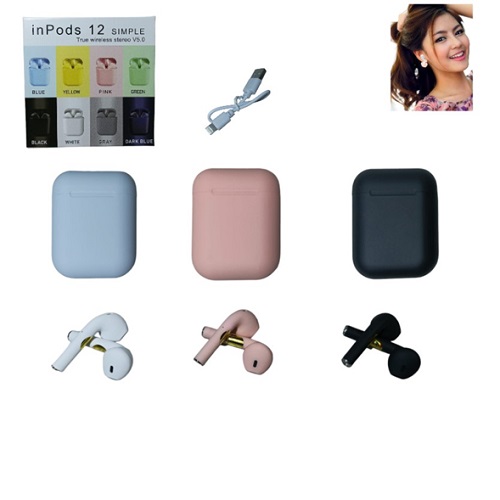 Auriculares Bluetooth I12