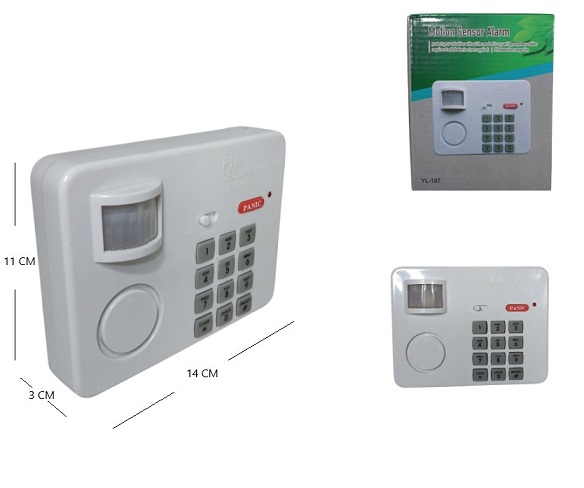 Alarma con sensor y teclado ii 107