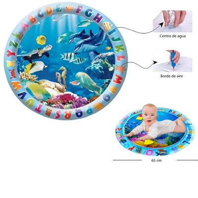 Alfombra de Agua Inflable 160902 para bebes 65cm