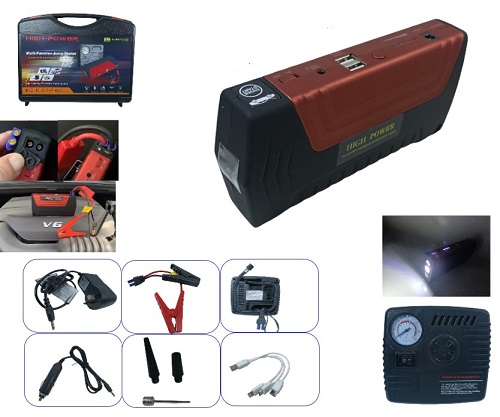 Arrancador Vehiculo + Power Bank + Linterna i6009iÂ 