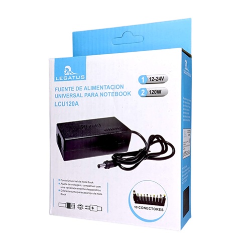 Cargador Notebook 120w Legatus 120w mm