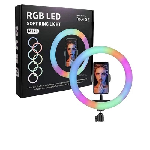 Aro de Luz RGB + Luz Blanca 14 pulgadas