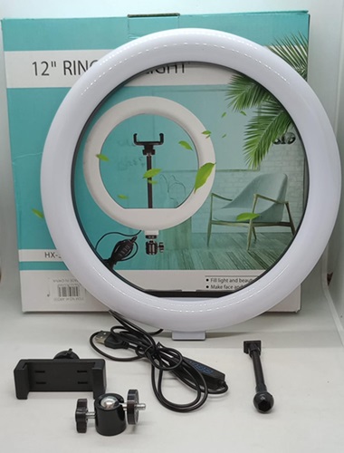 Aro 30 cm Blanco 3 Tonos + Accesorios ARO30