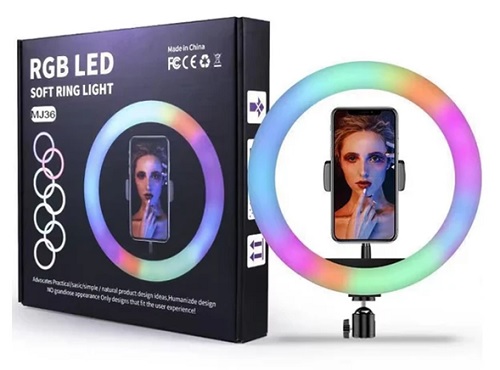 Aro de Luces RGB + Blancos 8 Pulgadas HX-MJ20