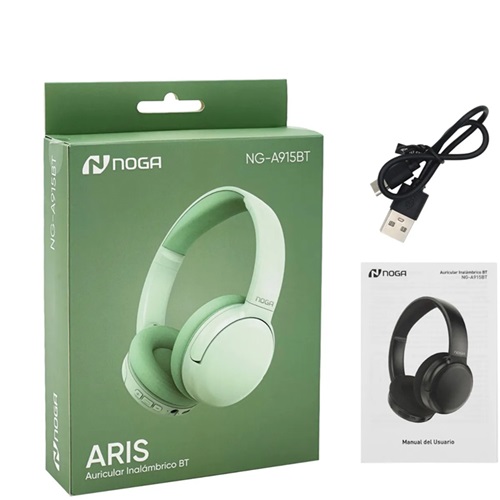 Auricular Vincha BT Noga A915bt Col Variados