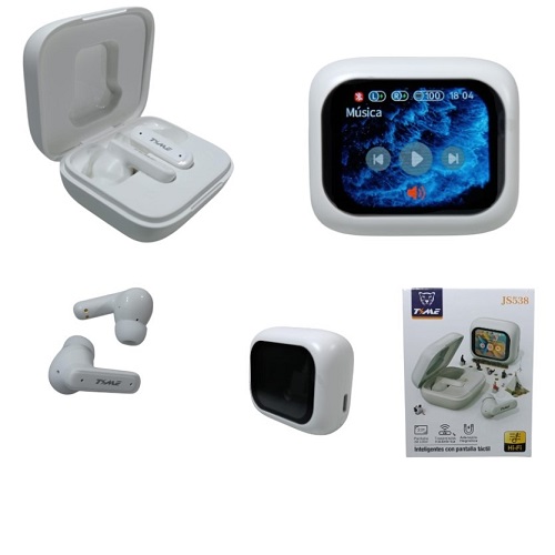 Auriculares Bluetooth JS538 con Pantalla de Carga