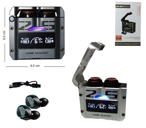 Auricular Bluetooth Carga Digital 607ii