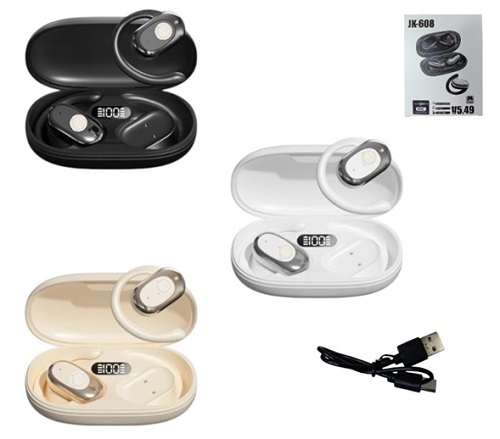 Auriculares Bluetooth Carga Digital 608ii