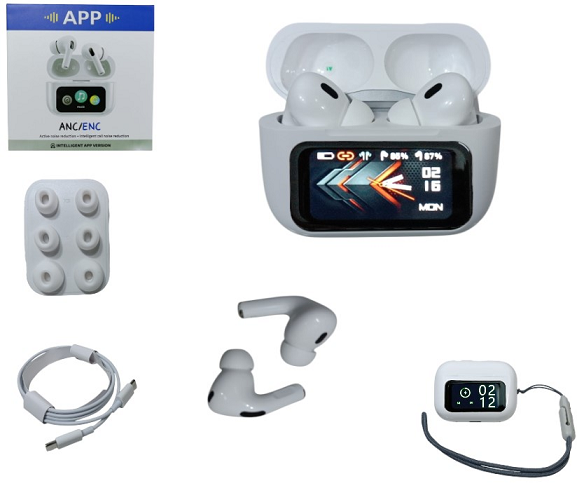 Auriculares Bluetooth con pantalla A9PROii