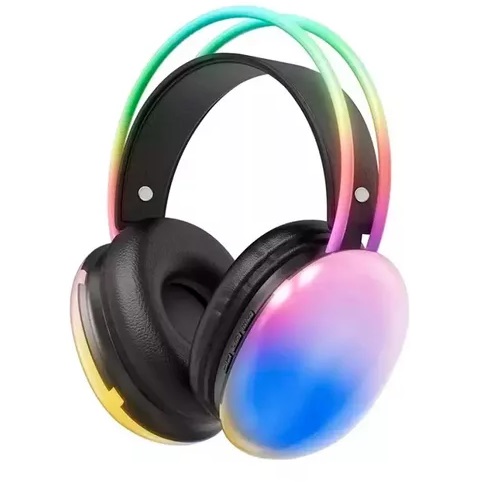 Auriculares Bluetooth PD1 + Lector MP3 + Luces RGB Alta Calidad