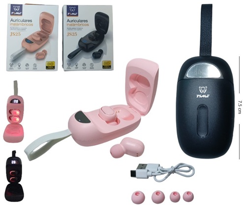 Auricular Bluetooth Carga Digital JS25ii