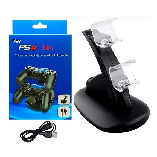 Base Cargadora HB-P4002B Joysticks Play 4Â 