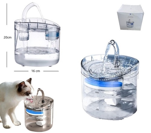 Bebedero para Mascotas 0216NEGii