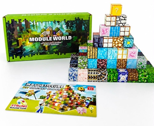 Juego Bloques Minecraft 100 Bloques MINE-BLOQUES