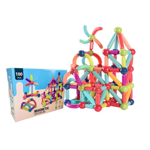 Juego Magnetico Sticks 100 piezas FD136Fii