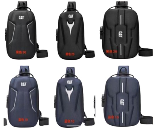 Bolso Morral CAT Antirrobo Multifuncion Mod Var 13171pr