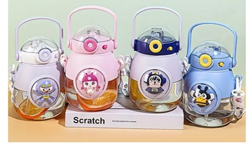 Botella de Agua con Pico Personajes WF66nn