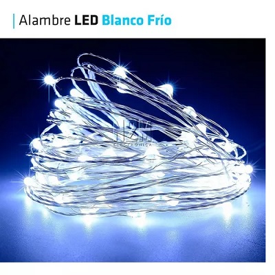 Alambre con iluminaci