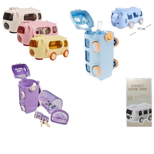 Botella Formato infantil autobus 041