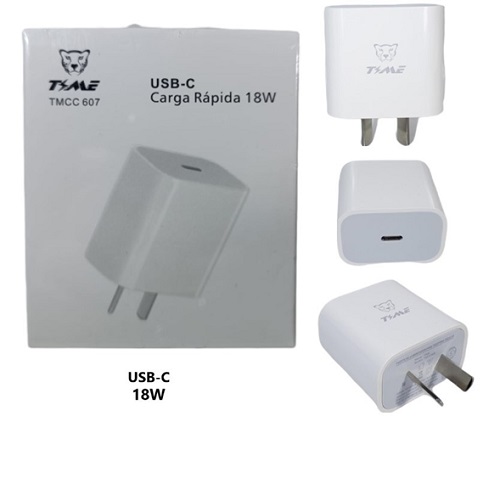 Cabezal Cargador Tipo C hembra 18w 