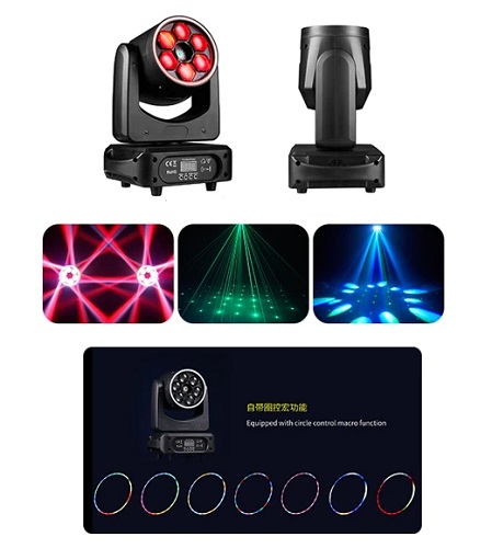 Cabezal Movil Profesional DJ Escenarios JS-FY120W