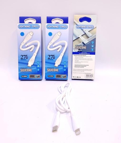 Cable Lightning a Type C Carga Rapida 27w TC-IPOE8984oo