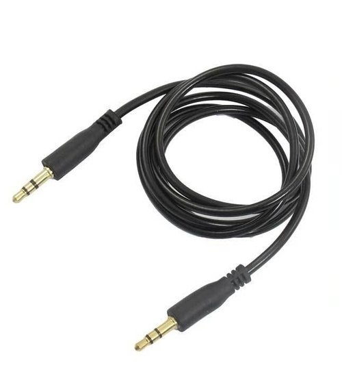 Cable Auxiliar OO Plug 3,5 macho a Plug 3,5 Macho