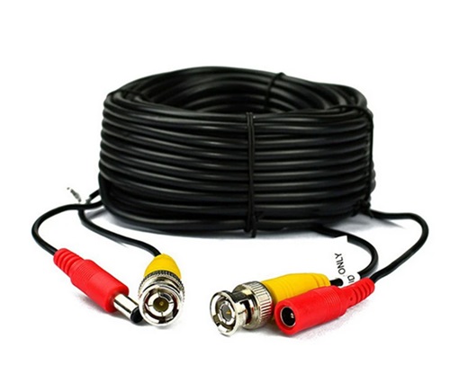 Cable DC + BNC 30 Metros Seguridad KLT-30M