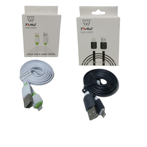 Cable de Iphone plano Colores Variados CAB-43002