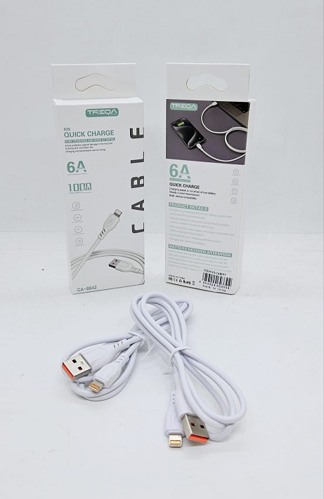 Cable oo IPhone 6 Amper Treqa