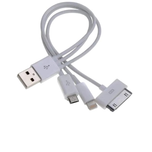 Cable pulpo micro usb + Lighting + iPhone