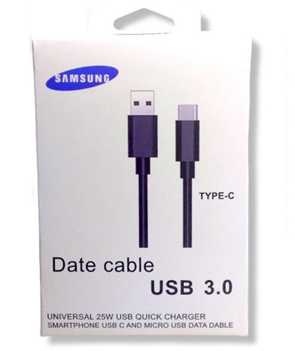 Cable USB Samsung Type C Carga Rapida Turbo mm
