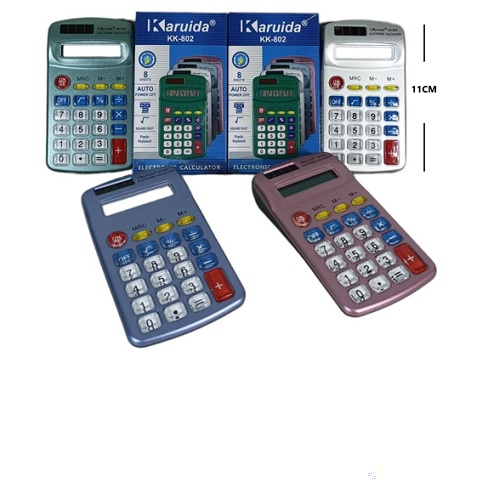 Calculadora Modelo 802 Colores Variados