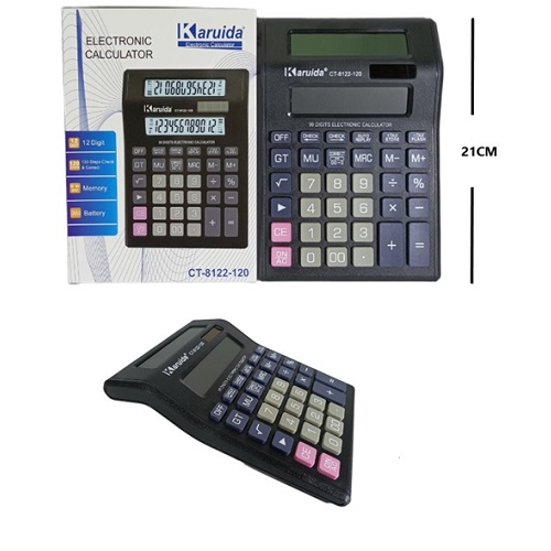 Calculadora Grande Doble Visor 8122