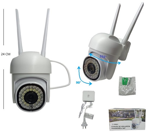 Camara IP WIFI Robotica 121025