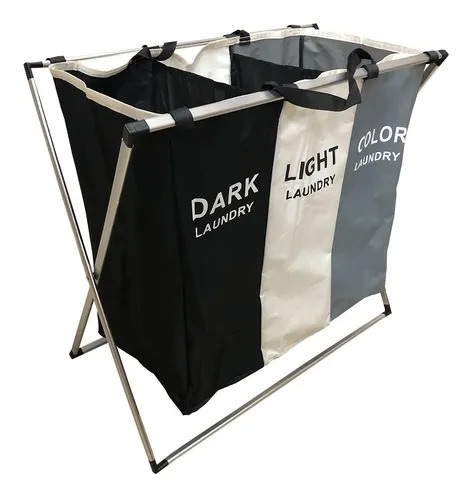 Cesto Canasto Grande 3 Espacios PLEGA3oo