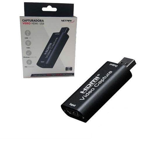 Capturadora de video HDMI a USB