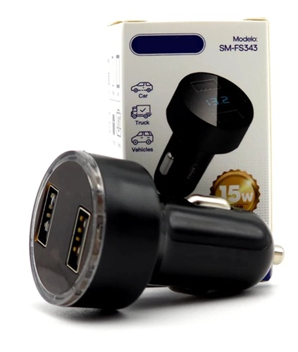 Cargador USB 15w Toma Vehiculo SM-FS343