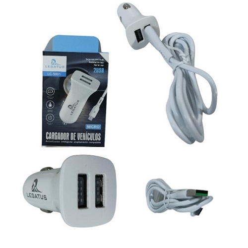Cargador USB toma Veh