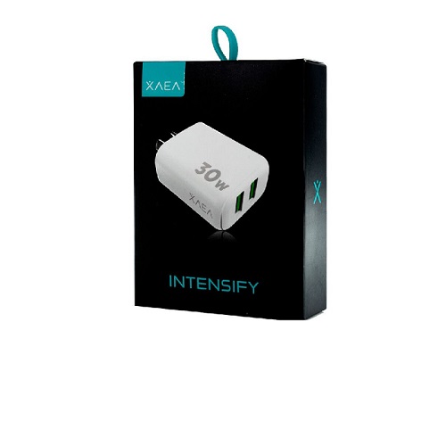 Cabezal Cargador Turbo 30w Intensify + Cable Type C + 2 USB